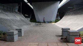 PUPR Perbaiki Retakan <i>Flyover</i> Cengkareng