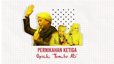 Infografis: Pernikahan Ketiga Opick 'Tombo Ati'