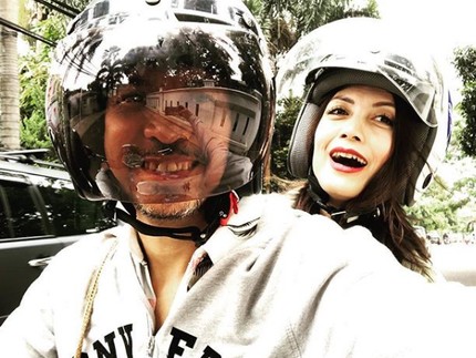 Menikah Hampir 18 Tahun, Ridho 'Slank' dan Istri Makin Romantis