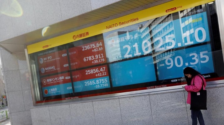 Bursa Saham Asia Menjelma Menjadi 'Lautan Merah'!