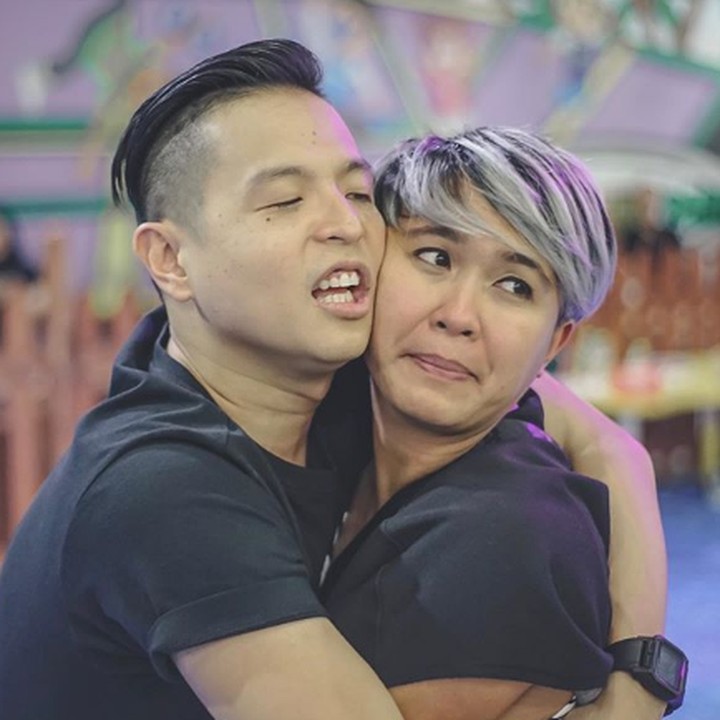 <p>Ernest dan Meira dikenal sebagai pasangan yang humoris, lucu banget ya fotonya. Dokumentasi: Rahadyankukuh  (Foto: Instagram @ ernestprakasa)</p>
