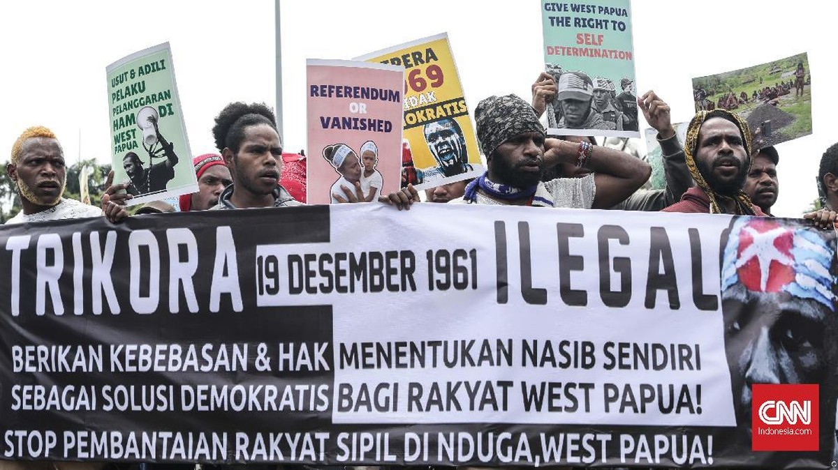 FOTO: Aktivis Papua Peringati 57 Tahun Trikora