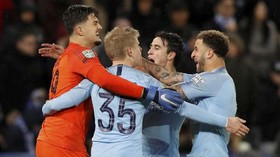 FOTO: Manchester City Lolos ke Semifinal Piala Liga