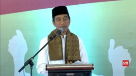 VIDEO: Jokowi Jawab Tudingan Anti-Ulama