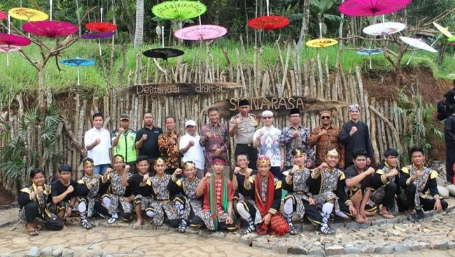 Pasar Sinarasa Ciamis merupakan destinasi digital religi pertama di Indonesia.