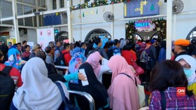 VIDEO: Mudik Natal dan Tahun Baru, Stasiun Senen Mulai Padat