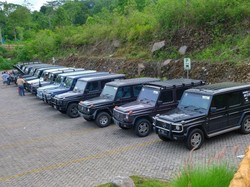 Puluhan Mercedes G-Class Gelar Long Touring Meneroka Swarnadwipa