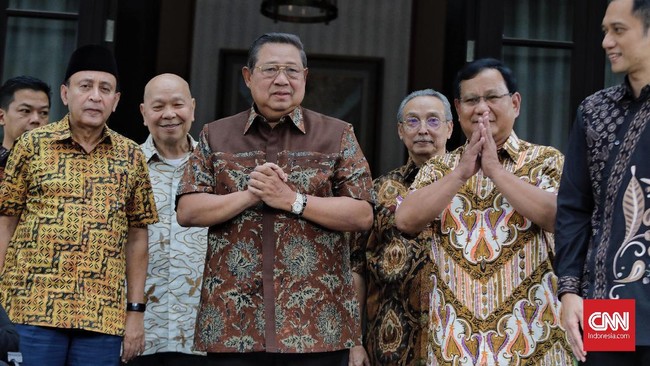 Prabowo Subianto menekankan mendapatkan banyak masukan dari SBY soal hitung-hitungan politik menjelang pilpres 2019.