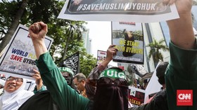FPI Demo Kedubes China Terkait Uighur Hari Ini