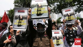 FOTO: Seruan Alumni 212 untuk Muslim Uighur