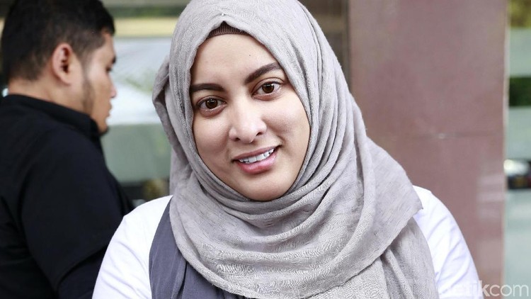 Jane Shalimar saat ditemui di Polres Metro Jaya.