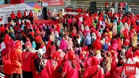 Ratusan Perempuan Banten Deklarasi untuk Jokowi-Ma'ruf