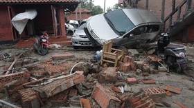 Panglima TNI Nyatakan Tsunami Tak Rusak Jalan di Anyer