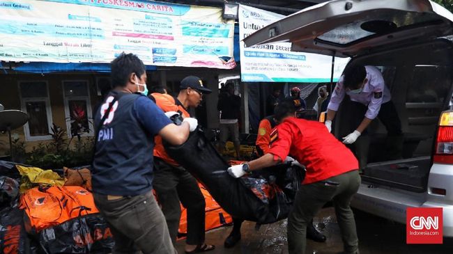 52 Jenazah Korban Tsunami Ditemukan di Tanjung Lesung Sebanyak 52 jenazah korban gelombang tinggi tsunami Selat Sunda ditemukan di kawasan wisata Tanjung Lesung, Kabupaten Pandeglang.