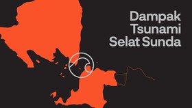 INFOGRAFIS: Dampak Tsunami Selat Sunda di Banten dan Lampung