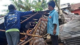 Tsunami akibatkan Empat Kawasan di Banten Rusak Parah