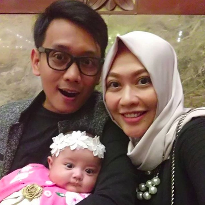 <p>Bani meninggalkan seorang istri yang sedang hamil 3 bulan, Cindri Wahyuni, dan seorang anak perempuan bernama Inara Ashalina Anindri (3). (Foto: Instagram/cindriwhy)</p>