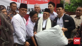 Ma'ruf Kirim 'Remaja' ke Area Tsunami, Prabowo Pasok Dokter