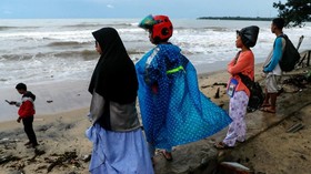 FOTO: Cerita Tersisa dari Carita yang Diterjang Tsunami