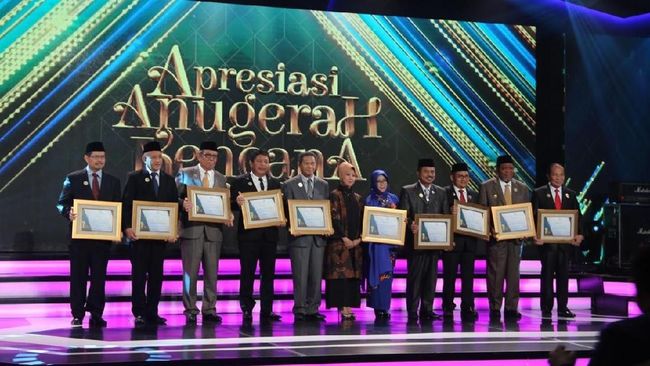 Badan Kependudukan dan Keluarga Berencana Nasional (BKKBN) menggelar acara Apresiasi Anugerah Kencana.