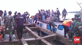 Ratusan Warga Dua Pulau Dekat Anak Krakatau Dievakuasi