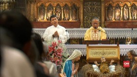 VIDEO: Misa Natal Katedral, Berduka untuk Korban Bencana