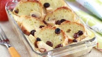 Resep Bread Pudding Praktis ala Chef Alden