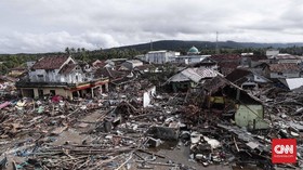 429 Korban Tsunami Selat Sunda Dimakamkan
