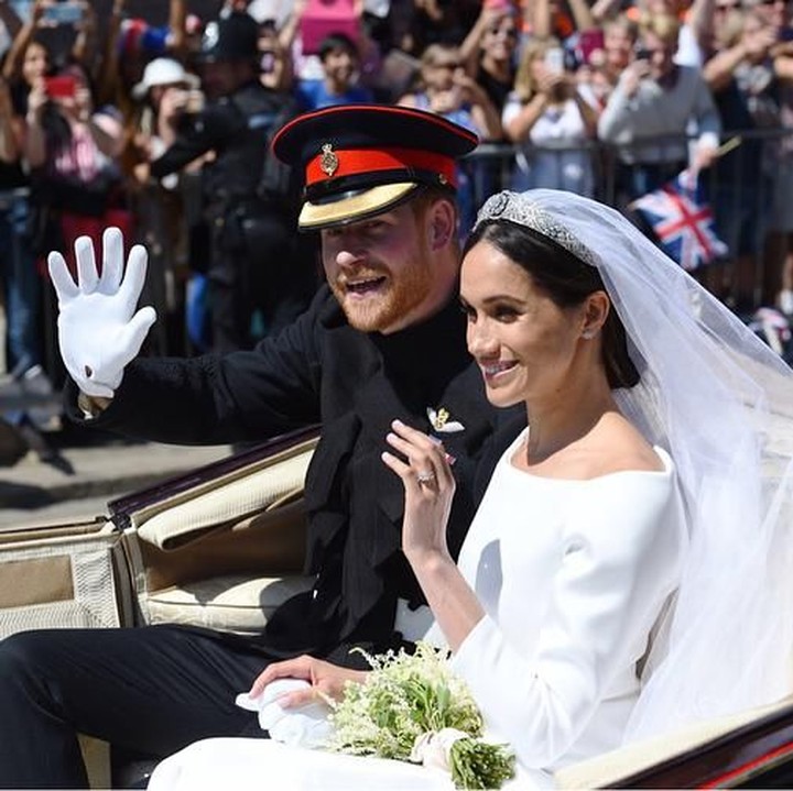 <p>Tepat pada 19 Mei 2018, Meghan dan Pangeran Harry resmi menikah. Pemberkatan dilakukan di St. George's Chapel, Windsor Castle. (Foto: Instagram/kensingtonpalace)</p>