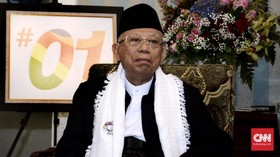 Ma'ruf Amin Tegaskan Tak Ada Larangan MUI soal Ucapan Natal