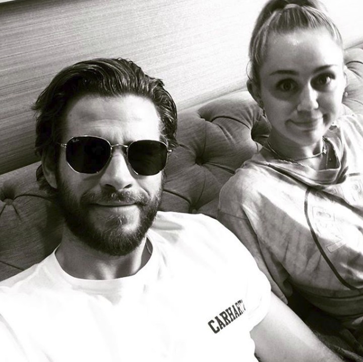 <p>Selamat dan langgeng selalu ya, Liam dan Miley. (Foto: Instagram/liamhemsworth)</p>