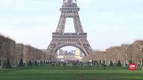 VIDEO: Paris Ramai Pengunjung Meski Sempat Rusuh