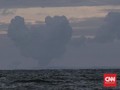 Tinggi Gunung Anak Krakatau Menyusut Tinggal 110 Meter
