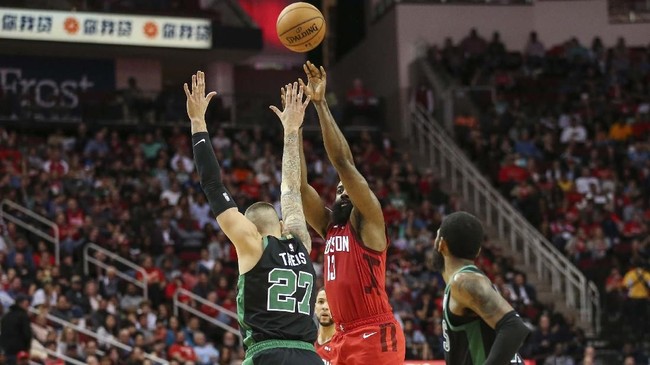 FOTO: James Harden Gemilang, Houston Rockets Menang