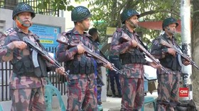 VIDEO: Kerusuhan Usai Pemilu Bangladesh Renggut 17 Nyawa