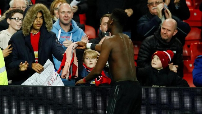 FOTO: Pogba Gemilang, Manchester United Menang