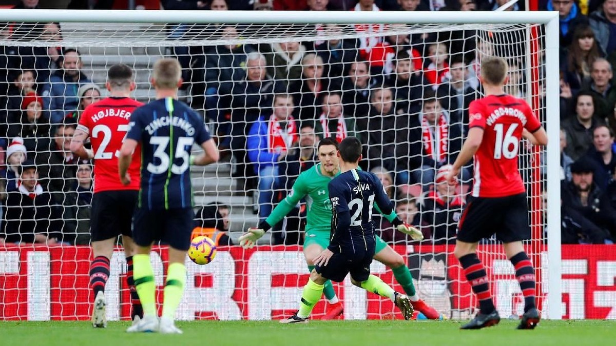 FOTO: Manchester City Kembali Mengejar Liverpool