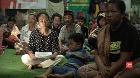 VIDEO: Lantunan Doa Korban Tsunami Banten di Malam Tahun Baru