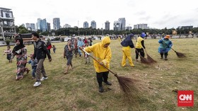 DLH DKI: Sampah Perayaan Tahun Baru Sebesar 74 Ton