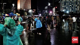 Sampah Perayaan Malam Tahun Baru di Jakarta Capai 327 Ton