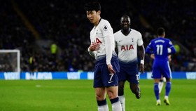 FOTO: Tiga Gol Cepat di Cardiff vs Tottenham Hotspur
