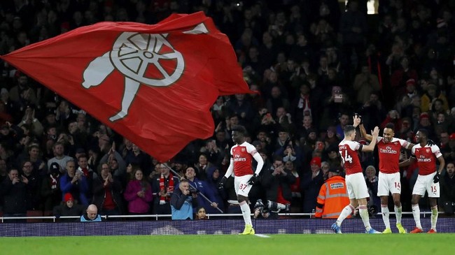 FOTO: Arsenal Fantastis dalam Drama Lima Gol