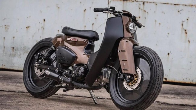 Bagi rumah modifikasi asal Bangkok, K-Speed, Super Cub sekadar tumpukan besi yang disematkan mesin penggerak.