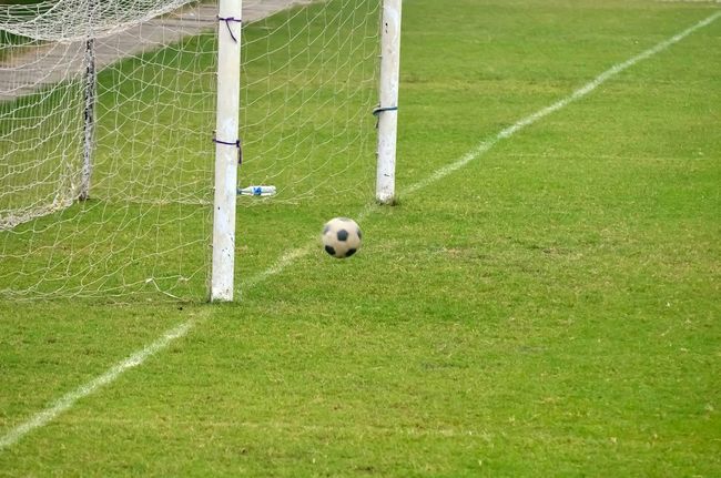 Gawang Roboh Saat Pertandingan Liga Australia Gawang Roboh Saat Pertandingan Liga Australia