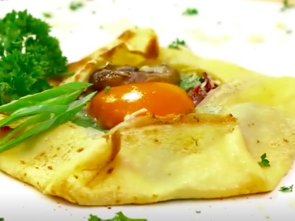Resep Crepe Telur, Menu Sarapan Sehat Mudah Dibuat