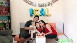 6 Potret Perayaan Ulang Tahun Ical, Anak Daus Mini