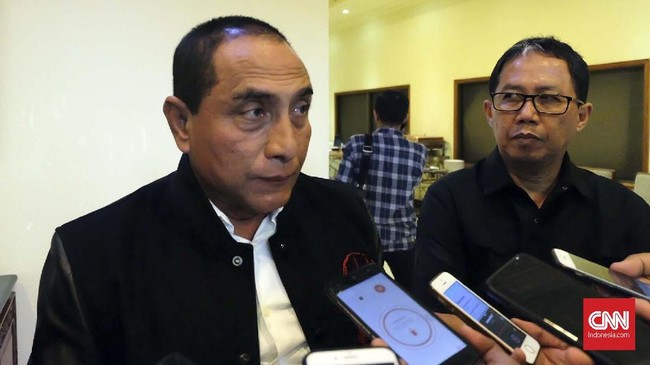 Edy Rahmayadi turut ambil formulir pendaftaran Pilgub Sumut dari NasDem, setelah PDIP, PKB, PKS, dan Demokrat.