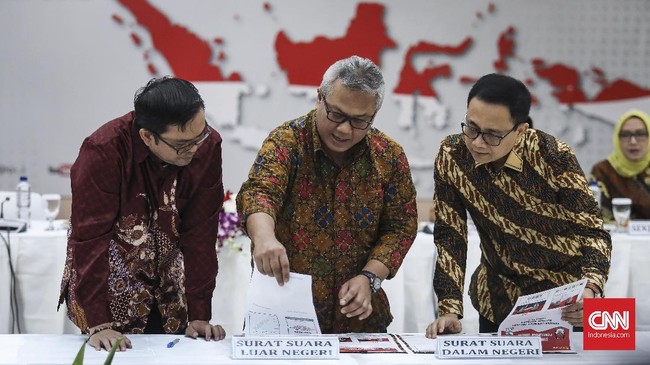 KPU memastikan surat suara yang telah disepakati akan dipakai untuk pemilu presiden dan pemilu legislatif tingkat nasional tahun 2019.