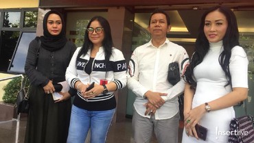 Anisa Bahar Dampingi Ratna Pandita Laporkan Artis Inisial LL
