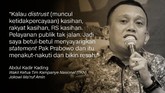 Geger Prabowo Soal Selang Cuci Darah di RSCM Prabowo membuat heboh lewat pernyataan soal selang cuci darah untuk pasien BPJS Kesehatan di RSCM. Kubu Jokowi-Ma'ruf menyebut Prabowo menyebarkan kebohongan.